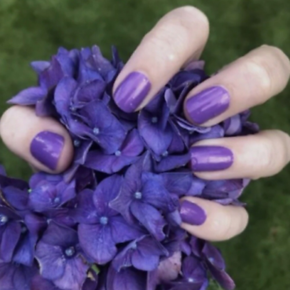 *Rare, Retired* Color Street: Napa Grappa | Purple Grape Shimmer Summer Spring - Picture 5 of 8